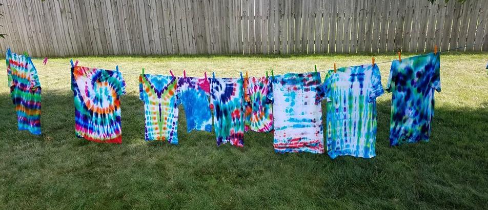 Tie-dye fun for the whole family